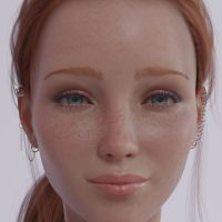 Clare3Dx - Astrid: Face - 002a