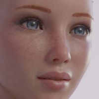 Clare3Dx - Astrid: WIP Mb Eyebrow 15 - 001a