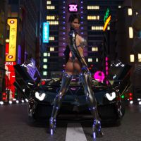 Clare3Dx - Clare: Cyberpunk 2027 - 010a