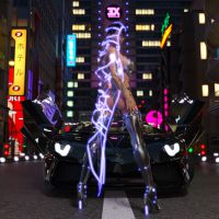 Clare3Dx - Clare: Cyberpunk 2027 4K - 014a