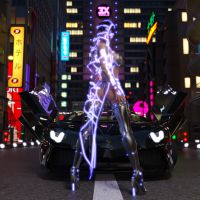 Clare3Dx - Clare: Cyberpunk 2027 4K - 015a
