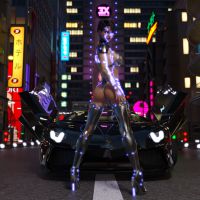 Clare3Dx - Clare: Cyberpunk 2027 4K - 015b