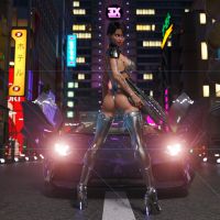Clare3Dx - Clare: Cyberpunk 2027 4K - 016c