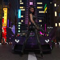Clare3Dx - Clare: Cyberpunk 2027 4K - 019b
